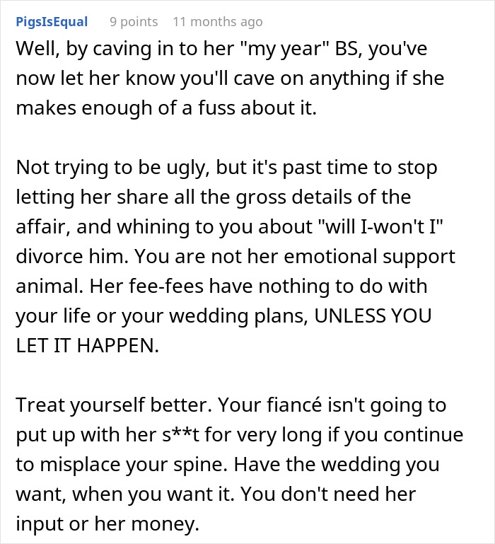 Mom Wants A Whole Year To Celebrate Her Birthday, Tells Daughter Her Wedding Can Wait Mom Wants A Whole Year To Celebrate Her Birthday, Tells Daughter Her Wedding Can Wait