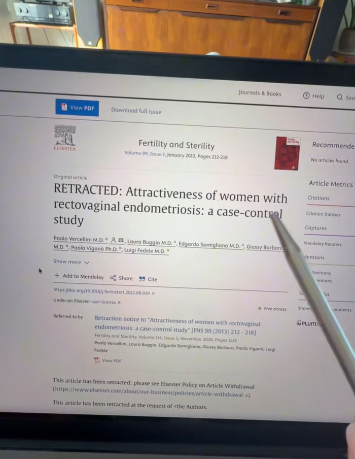 Doctor Shares Infuriating Studies On Endometriosis And People Can’t Believe How Bad They Are Doctor Shares Infuriating Studies On Endometriosis And People Can’t Believe How Bad They Are