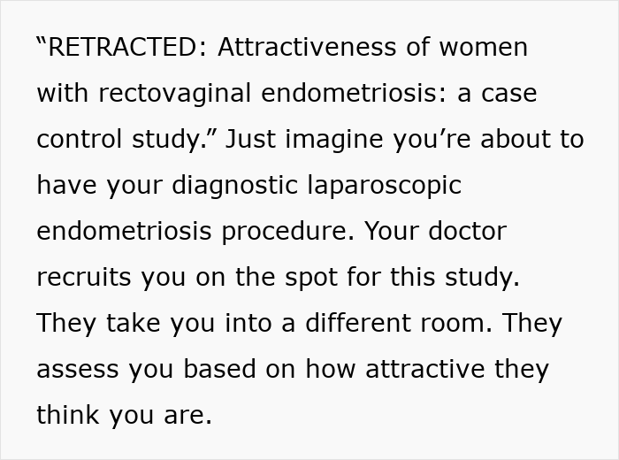 Doctor Shares Infuriating Studies On Endometriosis And People Can’t Believe How Bad They Are Doctor Shares Infuriating Studies On Endometriosis And People Can’t Believe How Bad They Are