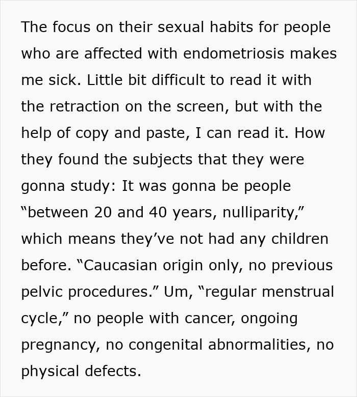 Doctor Shares Infuriating Studies On Endometriosis And People Can’t Believe How Bad They Are Doctor Shares Infuriating Studies On Endometriosis And People Can’t Believe How Bad They Are