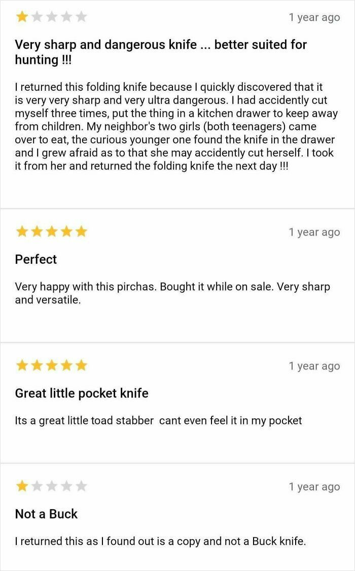 76 Online Reviews That Have No Business Being So Funny