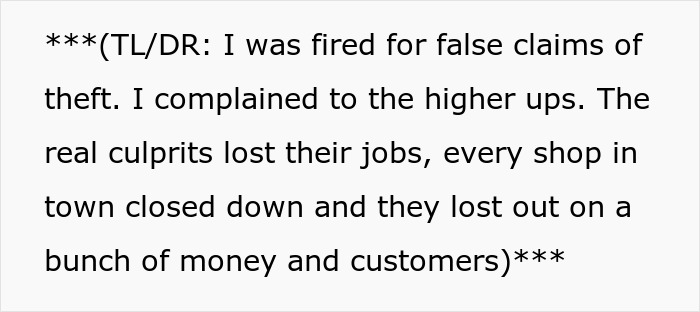 Guy Unjustly Fired For Stealing $361, Gets Revenge By Exposing Thieves And Taking Down Company Guy Unjustly Fired For Stealing $361, Gets Revenge By Exposing Thieves And Taking Down Company