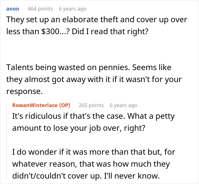 Guy Unjustly Fired For Stealing $361, Gets Revenge By Exposing Thieves And Taking Down Company Guy Unjustly Fired For Stealing $361, Gets Revenge By Exposing Thieves And Taking Down Company