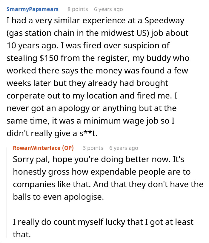 Guy Unjustly Fired For Stealing $361, Gets Revenge By Exposing Thieves And Taking Down Company Guy Unjustly Fired For Stealing $361, Gets Revenge By Exposing Thieves And Taking Down Company