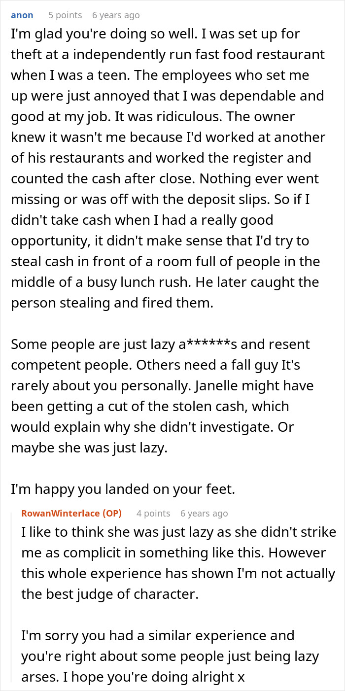 Guy Unjustly Fired For Stealing $361, Gets Revenge By Exposing Thieves And Taking Down Company Guy Unjustly Fired For Stealing $361, Gets Revenge By Exposing Thieves And Taking Down Company
