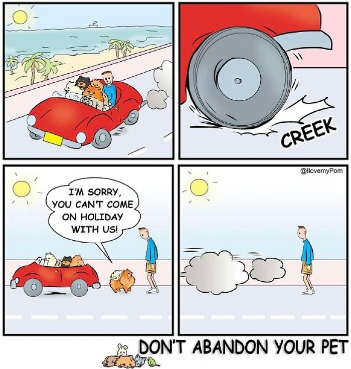 40 Hilariously Accurate Comics By This Artist That Perfectly Capture Life With A Pomeranian