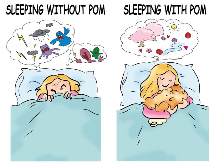 40 Hilariously Accurate Comics By This Artist That Perfectly Capture Life With A Pomeranian