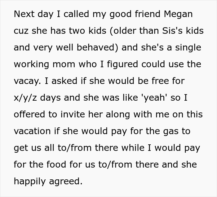 Entitled Mom Can’t Believe Sister Didn’t Take Her Kids On Vacation, Gets Even More Mad After Being Told Why Entitled Mom Can’t Believe Sister Didn’t Take Her Kids On Vacation, Gets Even More Mad After Being Told Why