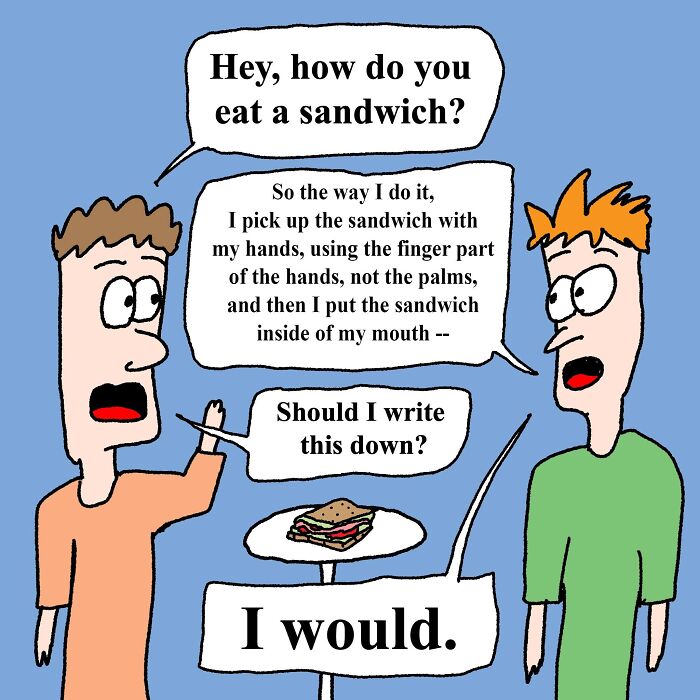 39 Absurd And Darkly Humorous ‘Birdthing’ Comics That Make No Sense But Are Still Funny 39 Absurd And Darkly Humorous ‘Birdthing’ Comics That Make No Sense But Are Still Funny