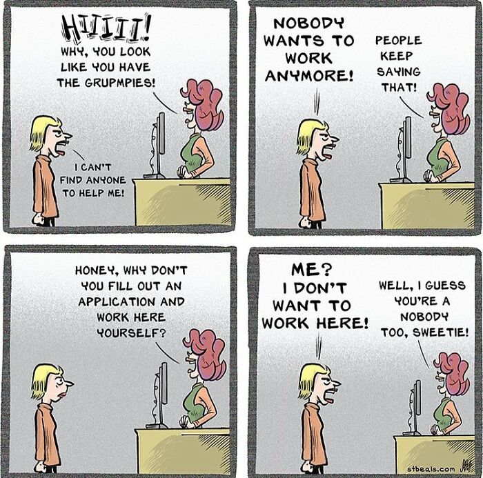 The Best 100 “Adult Children” Comics About Customer Service Chaos And Workplace Struggles (Part 1) The Best 100 “Adult Children” Comics About Customer Service Chaos And Workplace Struggles (Part 1)