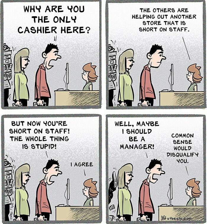 The Best 100 “Adult Children” Comics About Customer Service Chaos And Workplace Struggles (Part 1) The Best 100 “Adult Children” Comics About Customer Service Chaos And Workplace Struggles (Part 1)