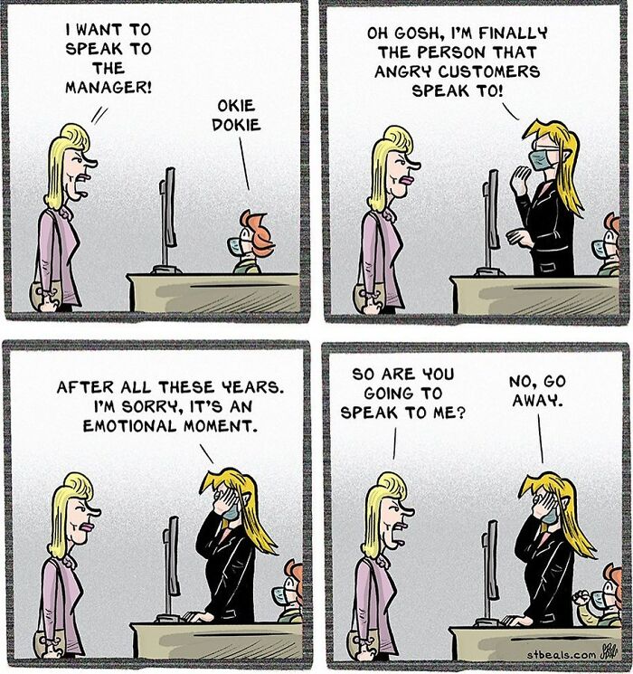 The Best 100 “Adult Children” Comics About Customer Service Chaos And Workplace Struggles (Part 1) The Best 100 “Adult Children” Comics About Customer Service Chaos And Workplace Struggles (Part 1)
