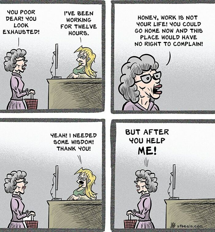 The Best 100 “Adult Children” Comics About Customer Service Chaos And Workplace Struggles (Part 1) The Best 100 “Adult Children” Comics About Customer Service Chaos And Workplace Struggles (Part 1)
