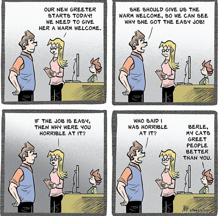 The Best 100 “Adult Children” Comics About Customer Service Chaos And Workplace Struggles (Part 1) The Best 100 “Adult Children” Comics About Customer Service Chaos And Workplace Struggles (Part 1)