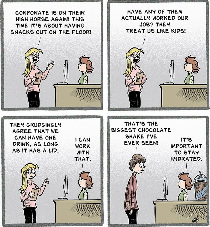 The Best 100 “Adult Children” Comics About Customer Service Chaos And Workplace Struggles (Part 1) The Best 100 “Adult Children” Comics About Customer Service Chaos And Workplace Struggles (Part 1)