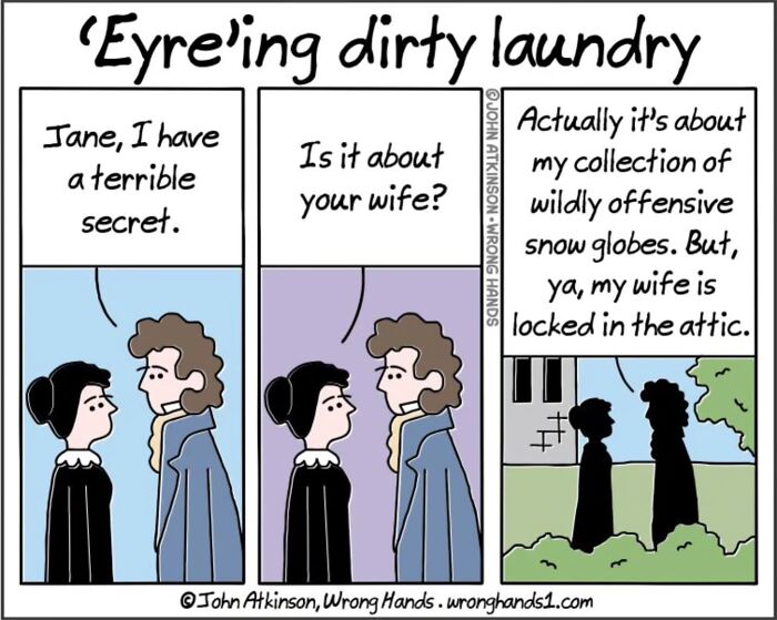 31 Hilarious Comics Referencing Our Culture, Literature And Art By John Atkinson (New Comics) 31 Hilarious Comics Referencing Our Culture, Literature And Art By John Atkinson (New Comics)