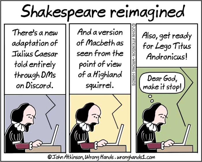 31 Hilarious Comics Referencing Our Culture, Literature And Art By John Atkinson (New Comics) 31 Hilarious Comics Referencing Our Culture, Literature And Art By John Atkinson (New Comics)