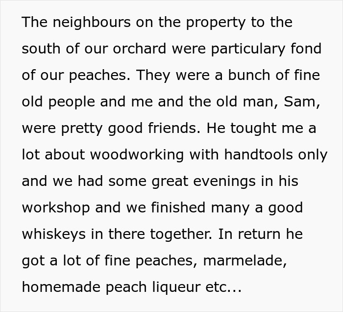 Entitled Woman Sneakily Destroys 120YO Orchard, Neighbor Takes Revenge Worth $437K On Her Entitled Woman Sneakily Destroys 120YO Orchard, Neighbor Takes Revenge Worth $437K On Her
