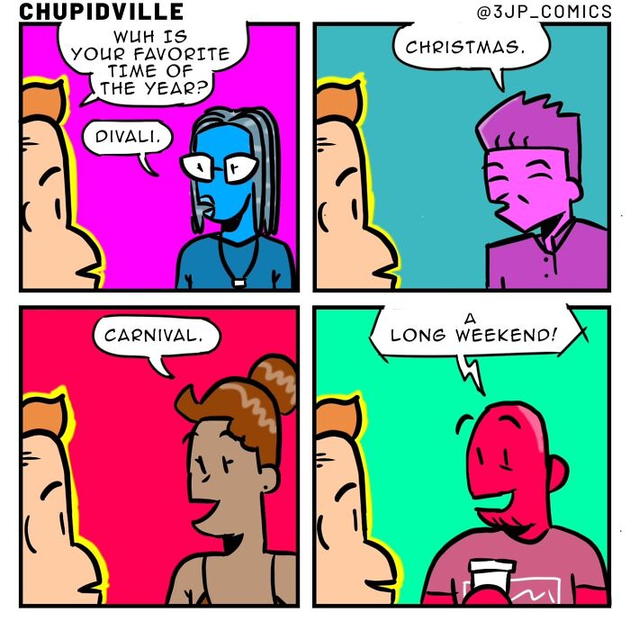 These Bright And Funny Comics Capture The Chaos Of Everyday Moments (24 New Comics) These Bright And Funny Comics Capture The Chaos Of Everyday Moments (24 New Comics)