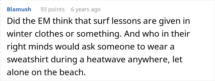 Hypocrite Mom Wears A Bikini But Thinks Surf Instructor’s Tankini Is Inappropriate For The Beach Hypocrite Mom Wears A Bikini But Thinks Surf Instructor’s Tankini Is Inappropriate For The Beach