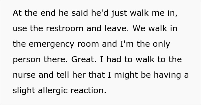 Guy Pretends To Have Allergy To Get Fresh Guac, Ends Up With $500 Emergency Room Bill As Karma Guy Pretends To Have Allergy To Get Fresh Guac, Ends Up With $500 Emergency Room Bill As Karma