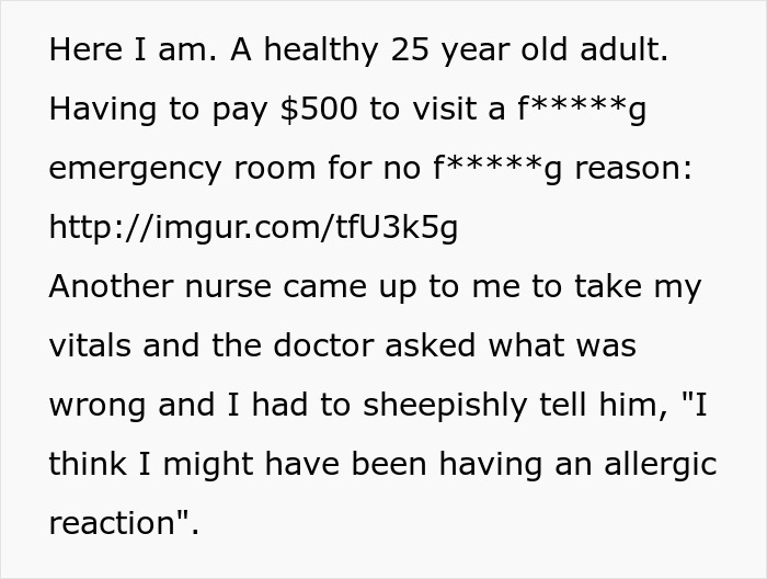 Guy Pretends To Have Allergy To Get Fresh Guac, Ends Up With $500 Emergency Room Bill As Karma Guy Pretends To Have Allergy To Get Fresh Guac, Ends Up With $500 Emergency Room Bill As Karma