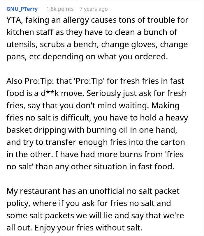 Guy Pretends To Have Allergy To Get Fresh Guac, Ends Up With $500 Emergency Room Bill As Karma Guy Pretends To Have Allergy To Get Fresh Guac, Ends Up With $500 Emergency Room Bill As Karma
