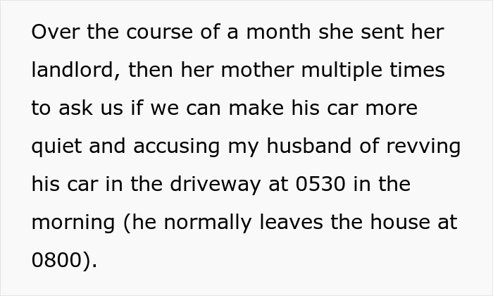 Anxious Neighbor Keeps Complaining About Guy’s Car, Wants Advance Notice Of Couple’s Every Move Anxious Neighbor Keeps Complaining About Guy’s Car, Wants Advance Notice Of Couple’s Every Move