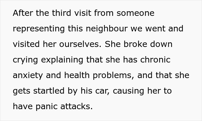 Anxious Neighbor Keeps Complaining About Guy’s Car, Wants Advance Notice Of Couple’s Every Move Anxious Neighbor Keeps Complaining About Guy’s Car, Wants Advance Notice Of Couple’s Every Move