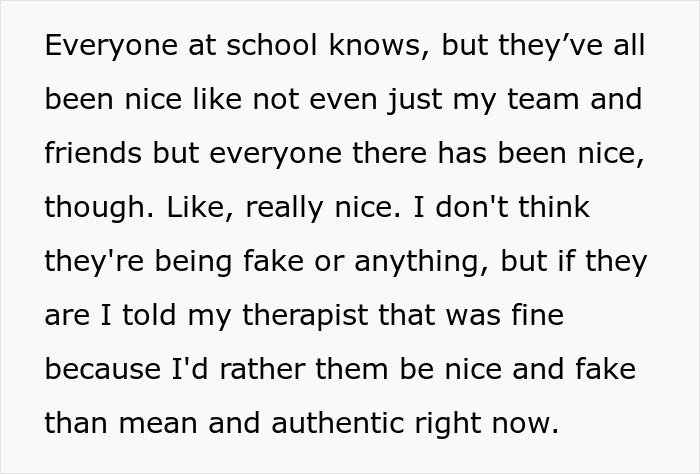 18YO Refuses To Have Dad Walk Her On Senior Night After He Held A Grudge Over One Stupid Argument 18YO Refuses To Have Dad Walk Her On Senior Night After He Held A Grudge Over One Stupid Argument