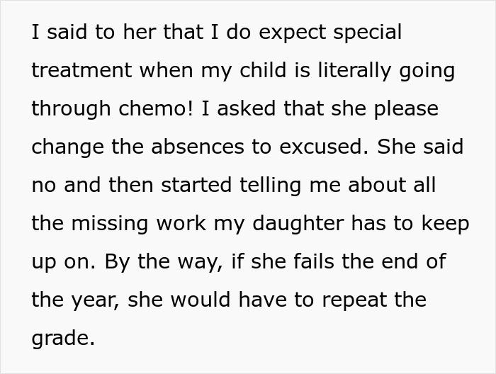 11YO Undergoing Chemotherapy Faces Risk Of Repeating Grade, Mom Blasts School’s Response Online