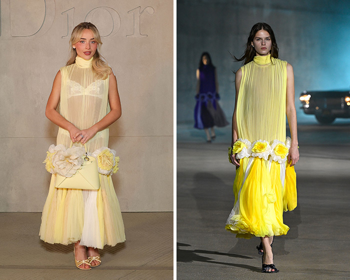 20 Times Stars Wore Runway Outfits, Here Are The Side-By-Sides 20 Times Stars Wore Runway Outfits, Here Are The Side-By-Sides