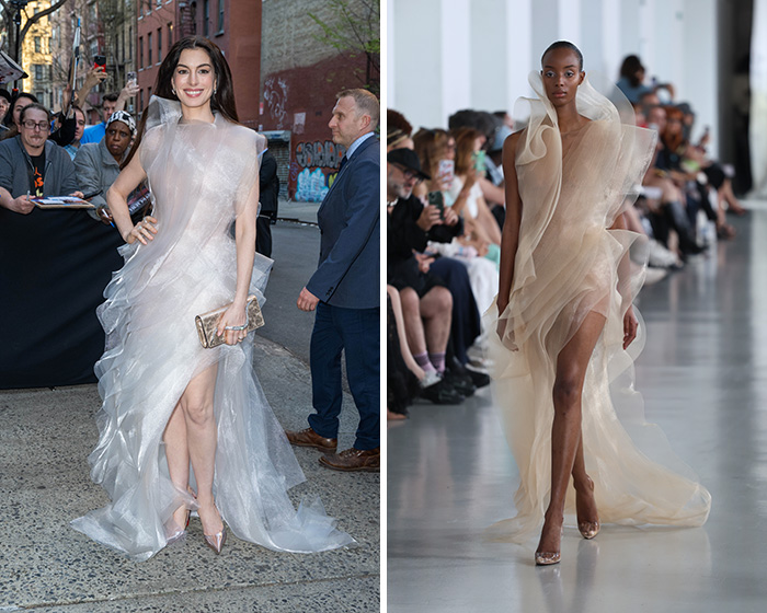 20 Times Stars Wore Runway Outfits, Here Are The Side-By-Sides 20 Times Stars Wore Runway Outfits, Here Are The Side-By-Sides