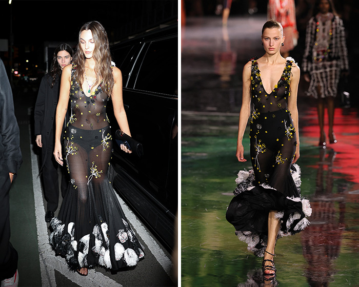 20 Times Stars Wore Runway Outfits, Here Are The Side-By-Sides 20 Times Stars Wore Runway Outfits, Here Are The Side-By-Sides