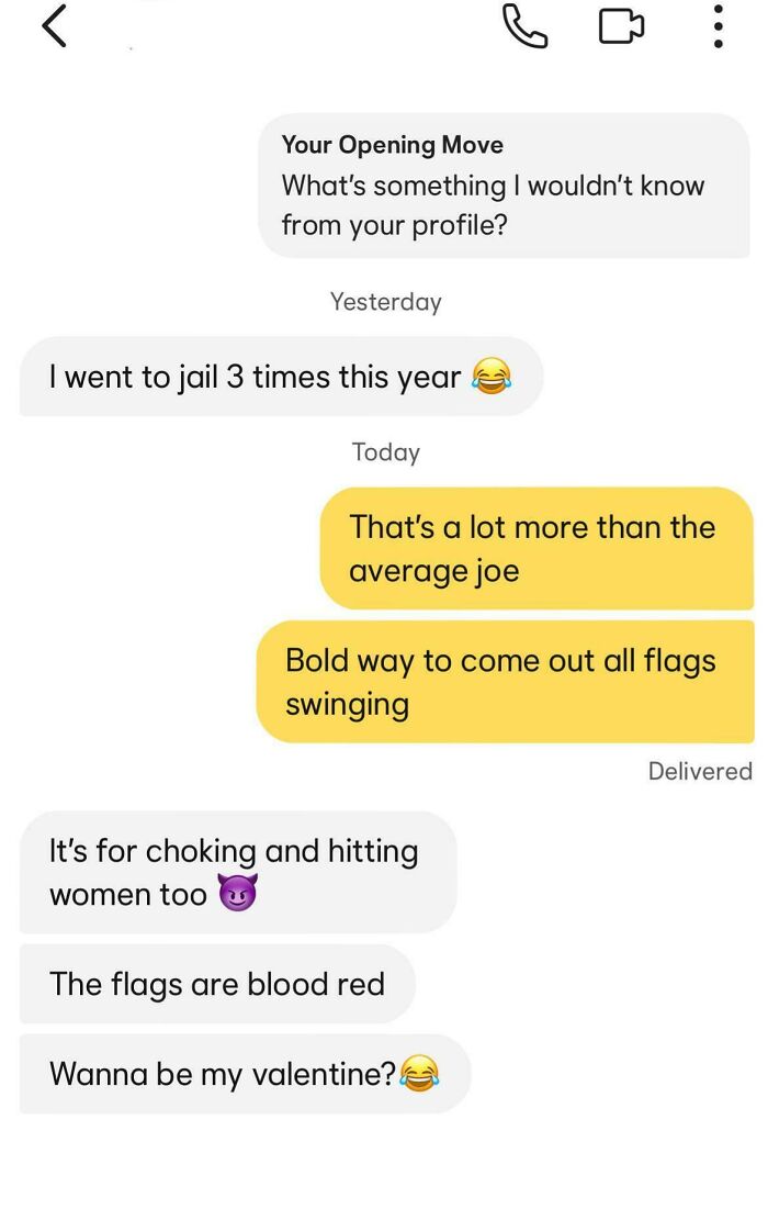 50 Screenshots From Dating Apps That Make You Question How They Still Exist 50 Screenshots From Dating Apps That Make You Question How They Still Exist