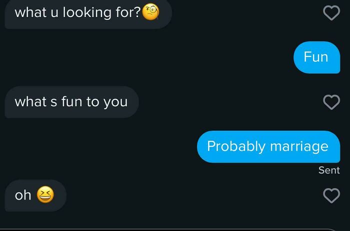 50 Screenshots From Dating Apps That Make You Question How They Still Exist 50 Screenshots From Dating Apps That Make You Question How They Still Exist