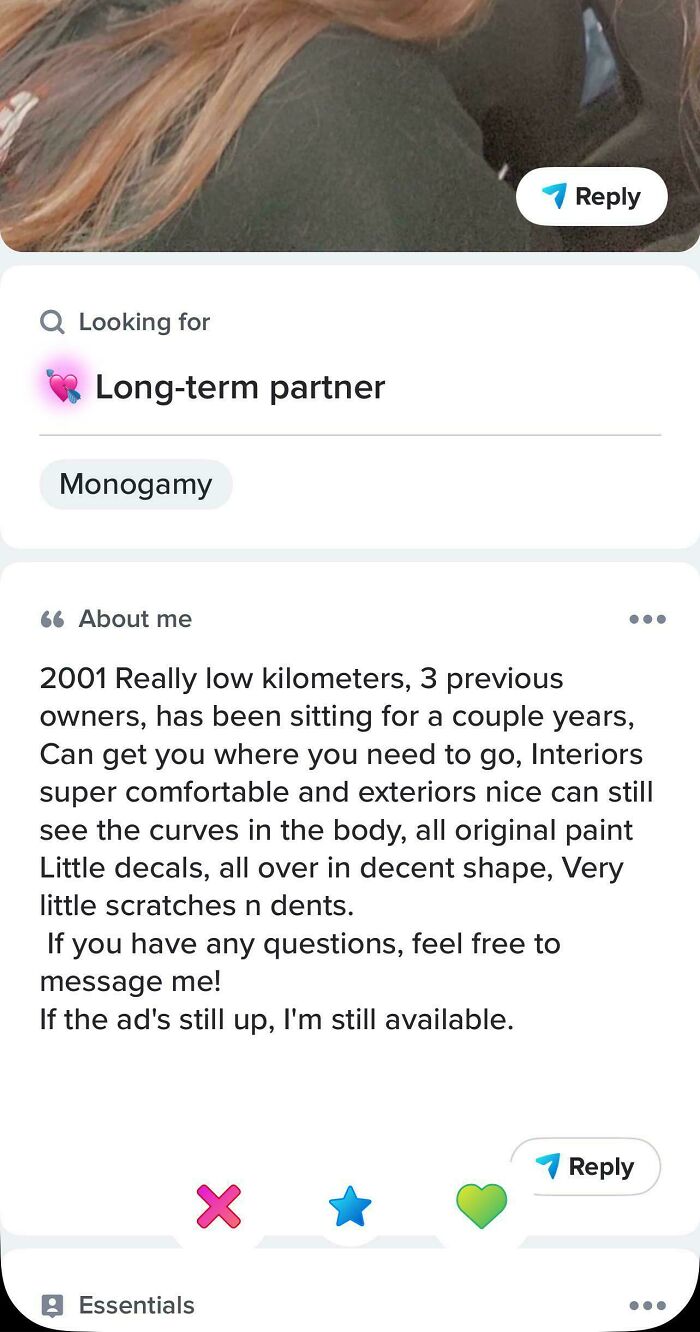 50 Screenshots From Dating Apps That Make You Question How They Still Exist 50 Screenshots From Dating Apps That Make You Question How They Still Exist
