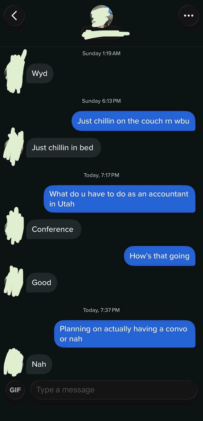 50 Screenshots From Dating Apps That Make You Question How They Still Exist 50 Screenshots From Dating Apps That Make You Question How They Still Exist