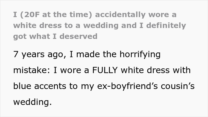 Woman Doesn’t Know The Proper Wedding Attire, Makes One Of The Worst Mistakes Woman Doesn’t Know The Proper Wedding Attire, Makes One Of The Worst Mistakes