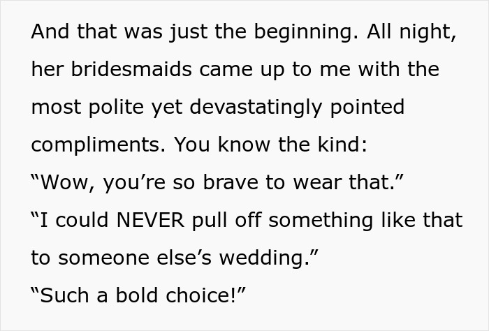 Woman Doesn’t Know The Proper Wedding Attire, Makes One Of The Worst Mistakes Woman Doesn’t Know The Proper Wedding Attire, Makes One Of The Worst Mistakes