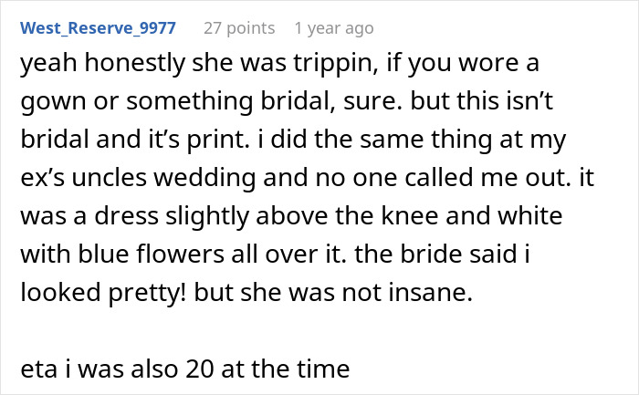Woman Doesn’t Know The Proper Wedding Attire, Makes One Of The Worst Mistakes Woman Doesn’t Know The Proper Wedding Attire, Makes One Of The Worst Mistakes