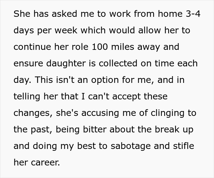 Ex Girlfriend Takes Job 100 Miles Away, Expects Guy To Give Her Special Treatment Ex Girlfriend Takes Job 100 Miles Away, Expects Guy To Give Her Special Treatment
