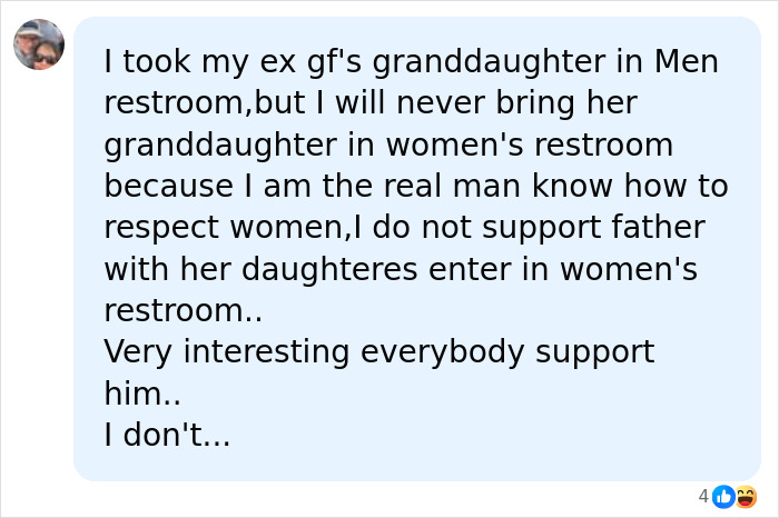 “Male Karen” Faces Karma After Harassing Dad For Helping Daughters In Women’s Restroom And Making Girl Cry “Male Karen” Faces Karma After Harassing Dad For Helping Daughters In Women’s Restroom And Making Girl Cry