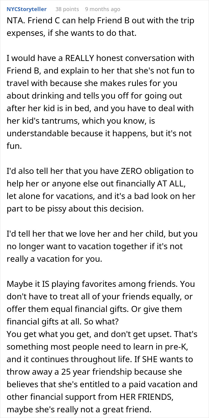 Guy Refuses To Keep Funding Single Mom’s Vacation After Realizing What Her Kid Is Like Guy Refuses To Keep Funding Single Mom’s Vacation After Realizing What Her Kid Is Like