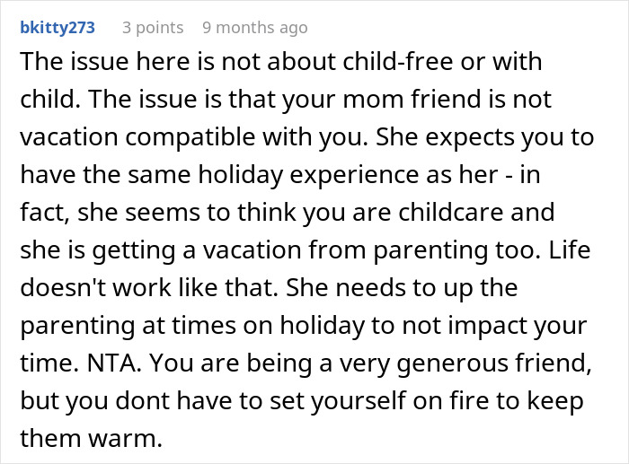 Guy Refuses To Keep Funding Single Mom’s Vacation After Realizing What Her Kid Is Like Guy Refuses To Keep Funding Single Mom’s Vacation After Realizing What Her Kid Is Like