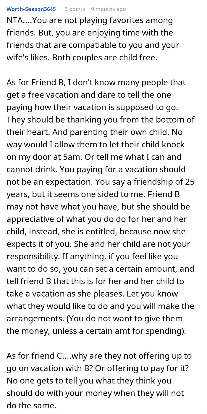 Guy Refuses To Keep Funding Single Mom’s Vacation After Realizing What Her Kid Is Like Guy Refuses To Keep Funding Single Mom’s Vacation After Realizing What Her Kid Is Like