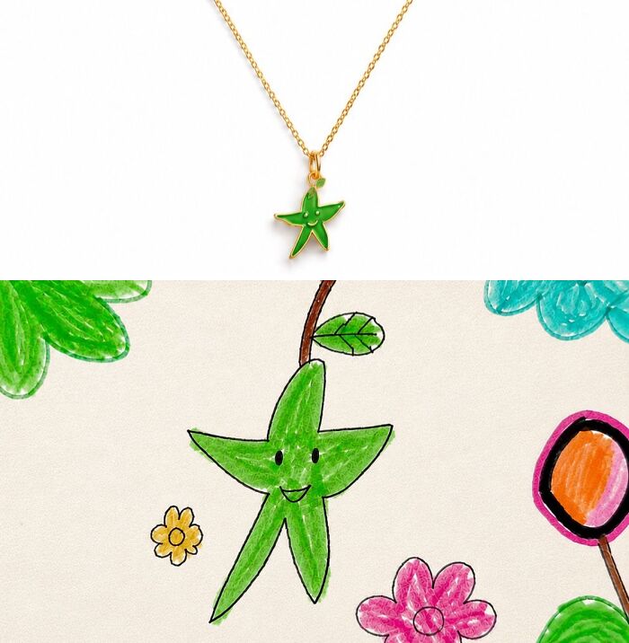 20 Children’s Drawings Turned Into Handcrafted Enamel Jewelry By Minttnim 20 Children’s Drawings Turned Into Handcrafted Enamel Jewelry By Minttnim