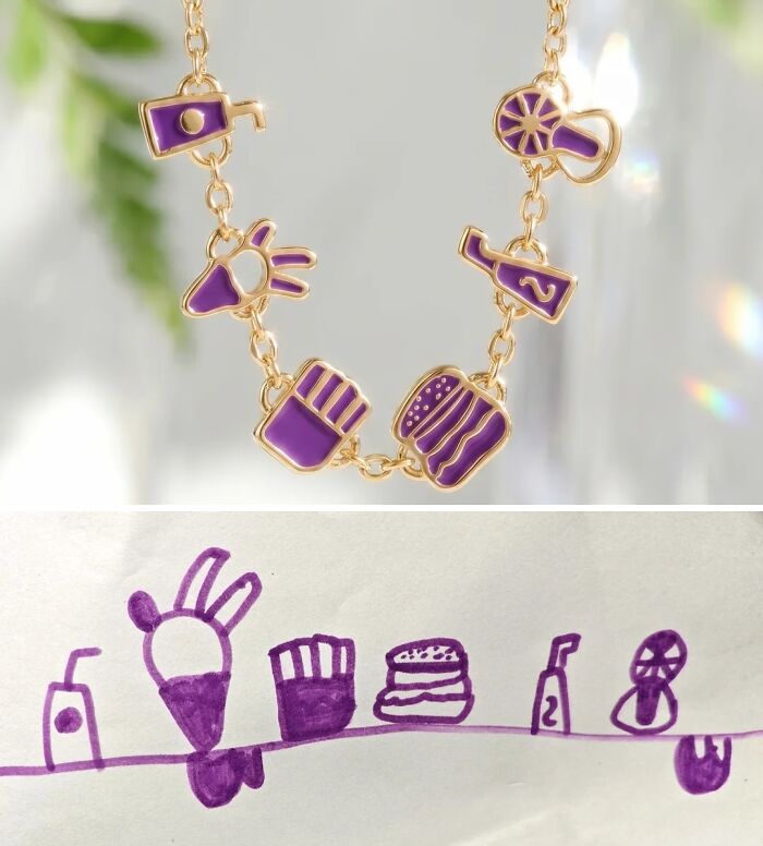 20 Children’s Drawings Turned Into Handcrafted Enamel Jewelry By Minttnim 20 Children’s Drawings Turned Into Handcrafted Enamel Jewelry By Minttnim