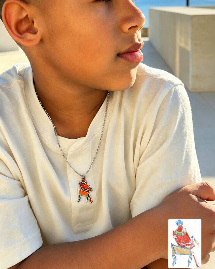 20 Children’s Drawings Turned Into Handcrafted Enamel Jewelry By Minttnim 20 Children’s Drawings Turned Into Handcrafted Enamel Jewelry By Minttnim
