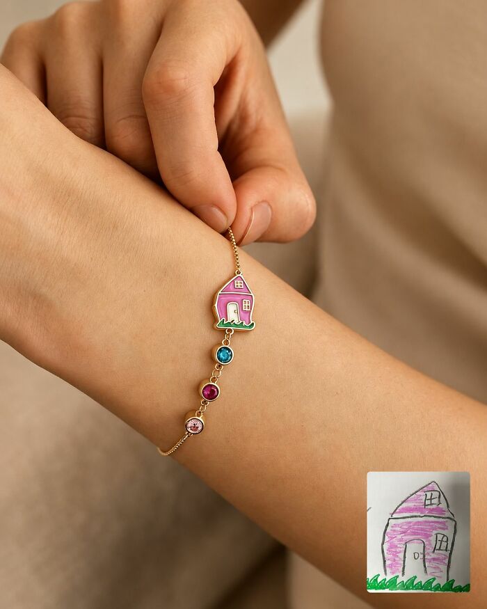 20 Children’s Drawings Turned Into Handcrafted Enamel Jewelry By Minttnim 20 Children’s Drawings Turned Into Handcrafted Enamel Jewelry By Minttnim